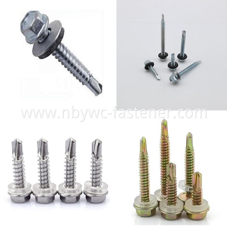 hex self drilling screw_